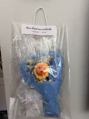 🩵💐🩵 CROCHET FLOWER BOUQUET🩵💐🩵